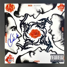 Chad Smith signed RHCP Blood
