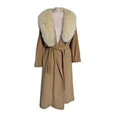 Aquascutum Camel Hair Coat Fur