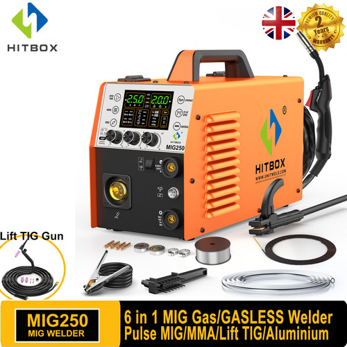 Hitbox 250a 6in1 - 250a, welding