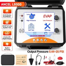 Ancel L8000 EVAP Smoke Machine Leak Tester Dual Mode Diagnostic Turbo System Kit