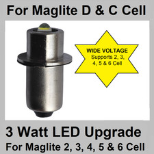 Maglite led conversion - maglite,