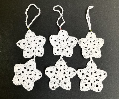 Star shaped crochet - 3,