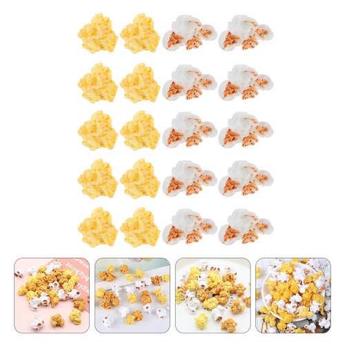 Pack fake popcorn food - fake,