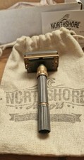 Gillette Slim Adjustable H-3 1962 Northshore Razors Revamp. Mint Condition.