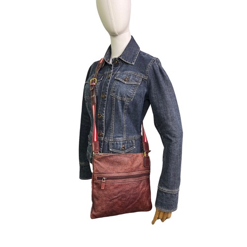 Gucci embossed leather - gg,
