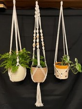 Macrame Plant Hanger Garden