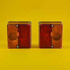 2x Rear Combination Light Britax Bulb Lamp Tail Stop Indicator Number Plate 12V