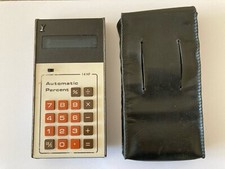 Vintage Calculator ROCKWELL Automatic Percent 14HF Rare