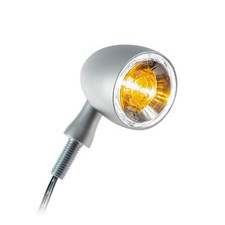 Kellermann Bullet 1000 Pl White LED Indicator With Side Lights Chrome Front