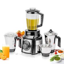 1000W 5-in-1 Mixer Grinder Blender 3 Stainless Steel Jar 1.5L Juicer Jar Dry Wet