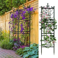 2pcs arge Garden Trellis Metal