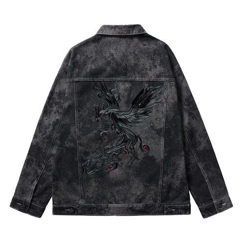 Men phoenix embroidered - men's,