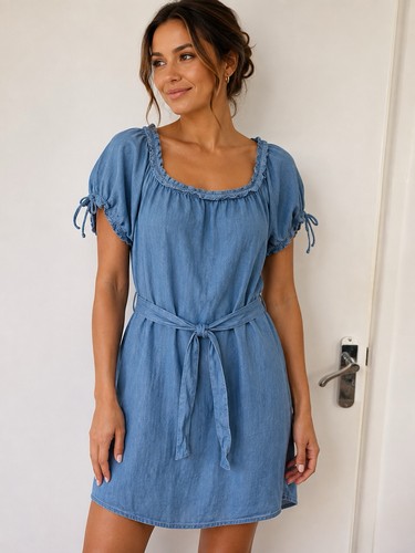 Gorgeous denim dress - , euro