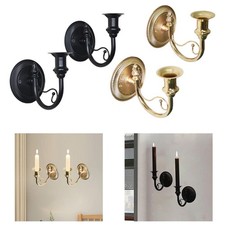 2Pcs Wall Mounted Candle