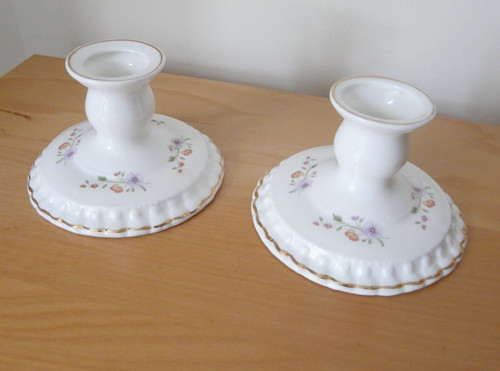 Crown fine bone china pair - crown,