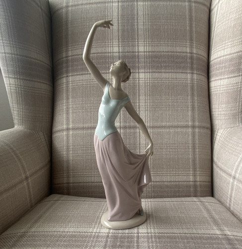 Ceramic ballerina dancer - ceramic,