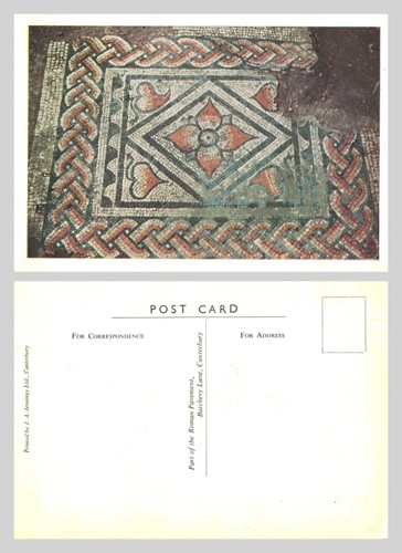 Vintage postcard roman - vintage,
