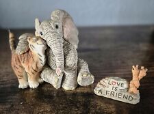 LOVE IS A FRIEND Country Artists Tuskers Elephant Figurine Unboxed