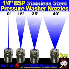 SET of 4 PRESSURE WASHER