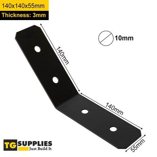 Heavy duty black 135 degrees - duty,