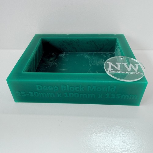 Silicone block small - small, deep