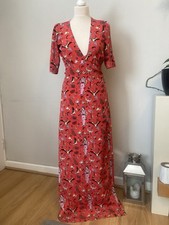 Anami & Janine Medium maxi goddess Wrap Dress size Medium UK 10 BNWOT 