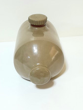 VINTAGE STONE HOT WATER BOTTLE PEARSONS OF CHESTERFIELD 8.5" LONG 6" TALL BEIGE