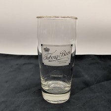 Tuborg beer glass - glass, branded
