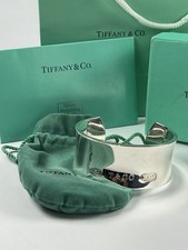Tiffany & Co 1837 Cuff Bangle Bracelet Sterling Silver 925 (92.5% Pure Silver)  