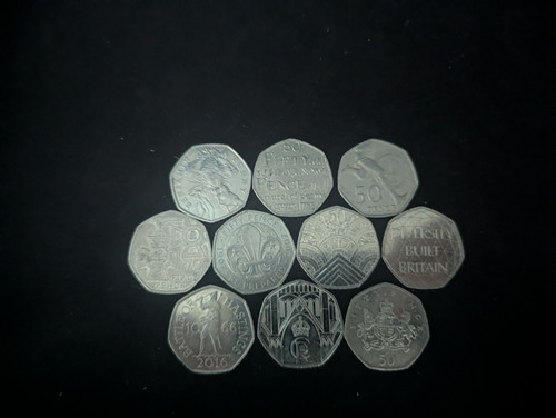 Job lot 50ps 2004 - lot, 10