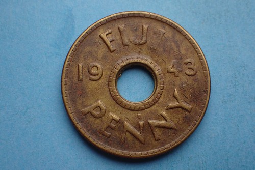 Fiji 1943 penny - 1943, images.