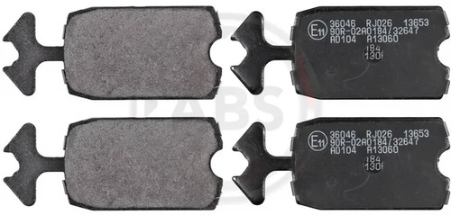 Brake pads 36046 - , for