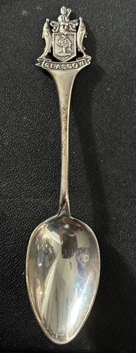 Sterling silver glasgow spoon - silver,