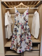 BNWT OASIS UK 6 OYSTER DRESS