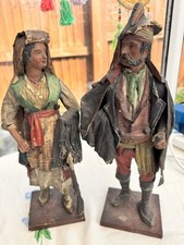 Antique hand carved wood - wood, &