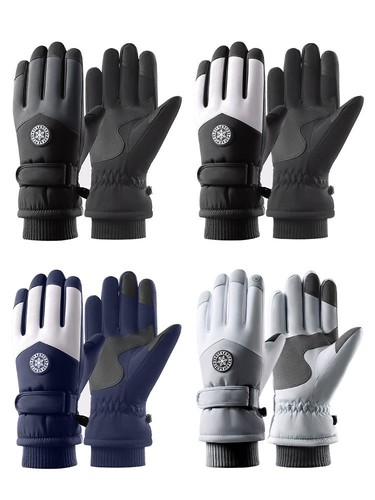 Snow ski gloves - snow, men