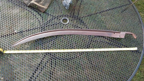 Antique extra long scythe - antique,