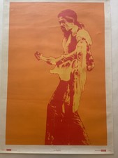 Jimi Hendrix Orange Splash