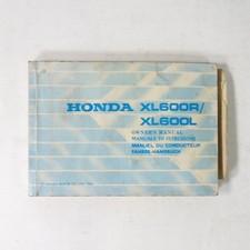Honda XL600R XL600L 1984