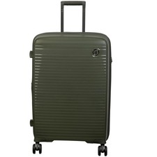 Medium Olive Hard Suitcase Lightweight 8 Spinner Wheels Expandable Luggage 112L