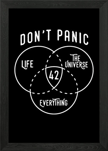 Don panic the answer - panic, is