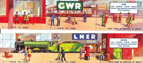 Vintage express railway card - express,
