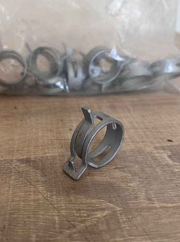 Spring band hose clips 25mm - spring,
