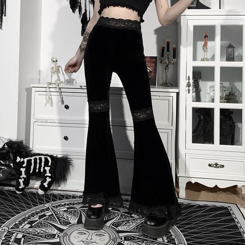 Ladies velvet party flared - ladies,