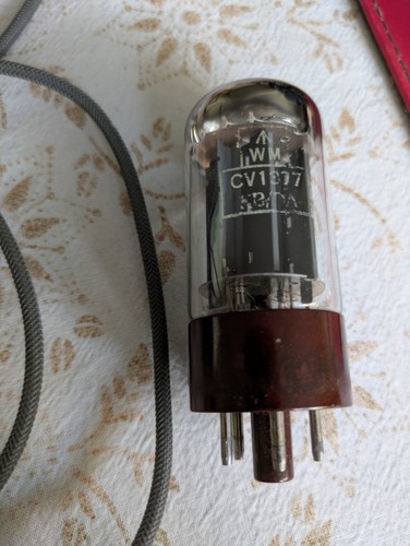 Mullard gz34 cv1377 brown base - gz34,