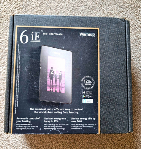 Warmup 6ie wifi thermostat - 6ie,