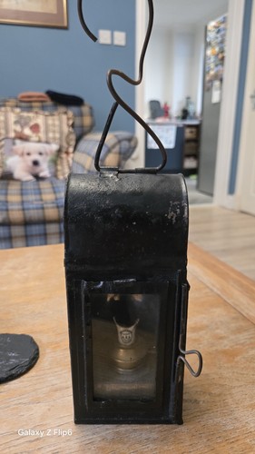 Old railway lamp lantern - railway,