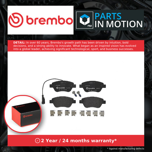 Brake pads set front p23140 - pads,