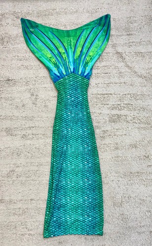 Sun tail siren green - tail,
