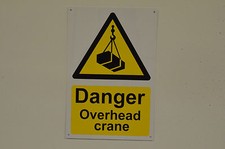 Danger Overhead Crane 1mm